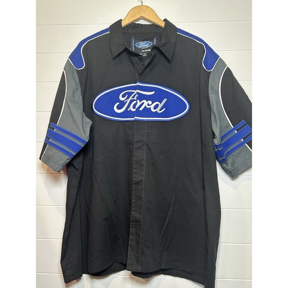 Ford Racing Mechanic Shirt Men's 3XL EUC‎ - Picture 1 of 9